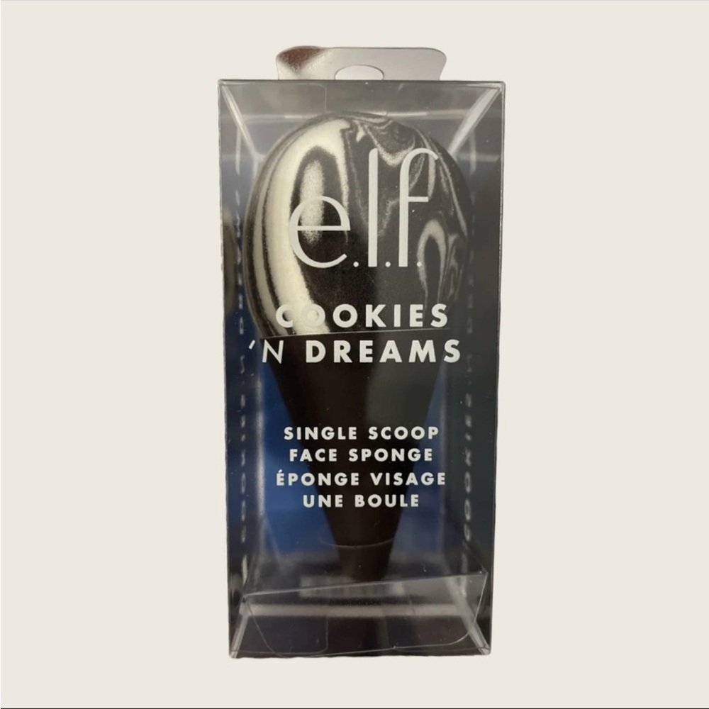 Elf Cosmetics Cookies N Dreams Single Scoop Face Sponge Beauty Blending Makeup